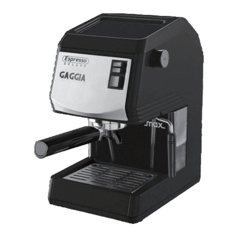 Gaggia ESPRESSO DELUXE User manual