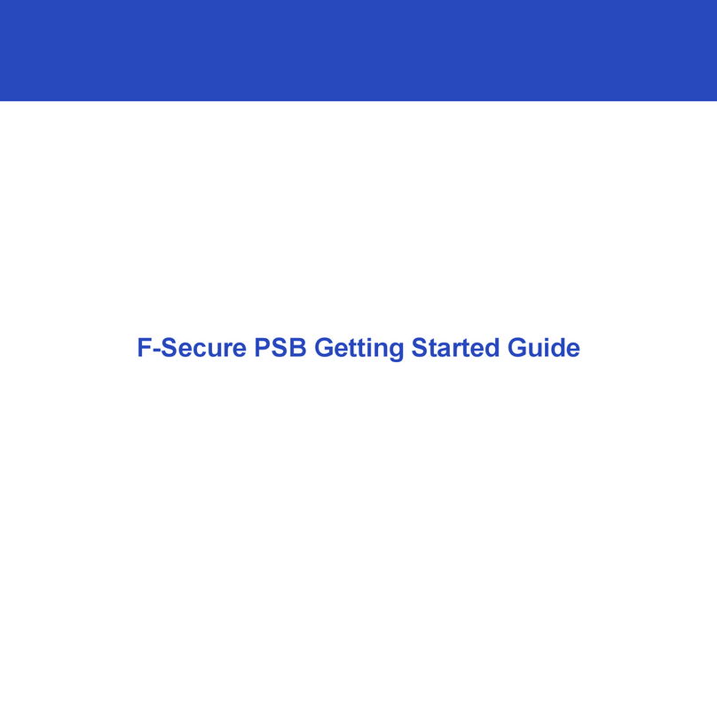 F-SECURE PSB Getting started guide