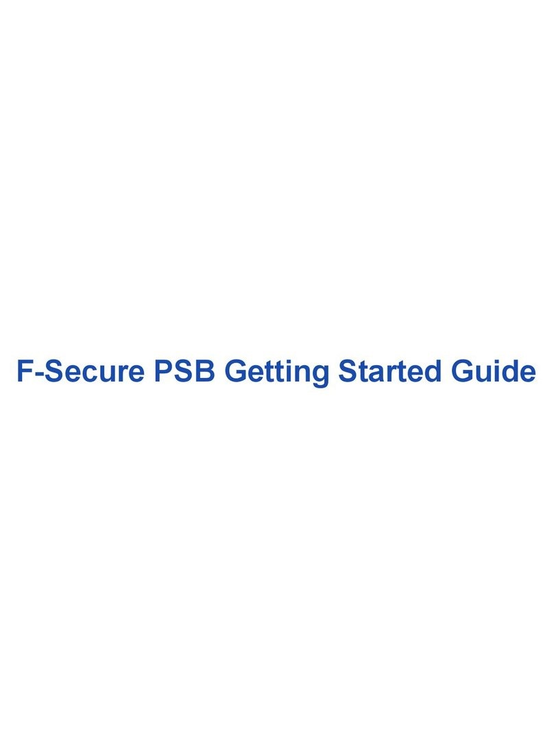 F-SECURE PSB Getting started guide