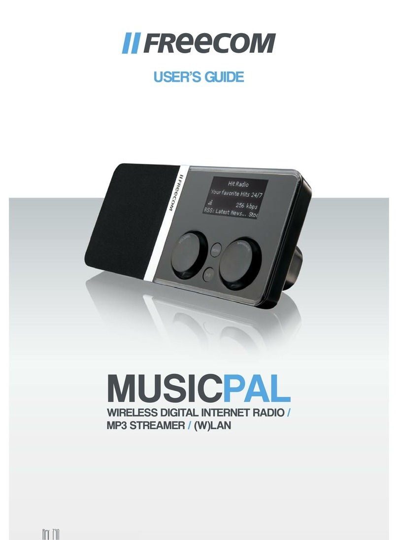 Freecom MusicPal user guide