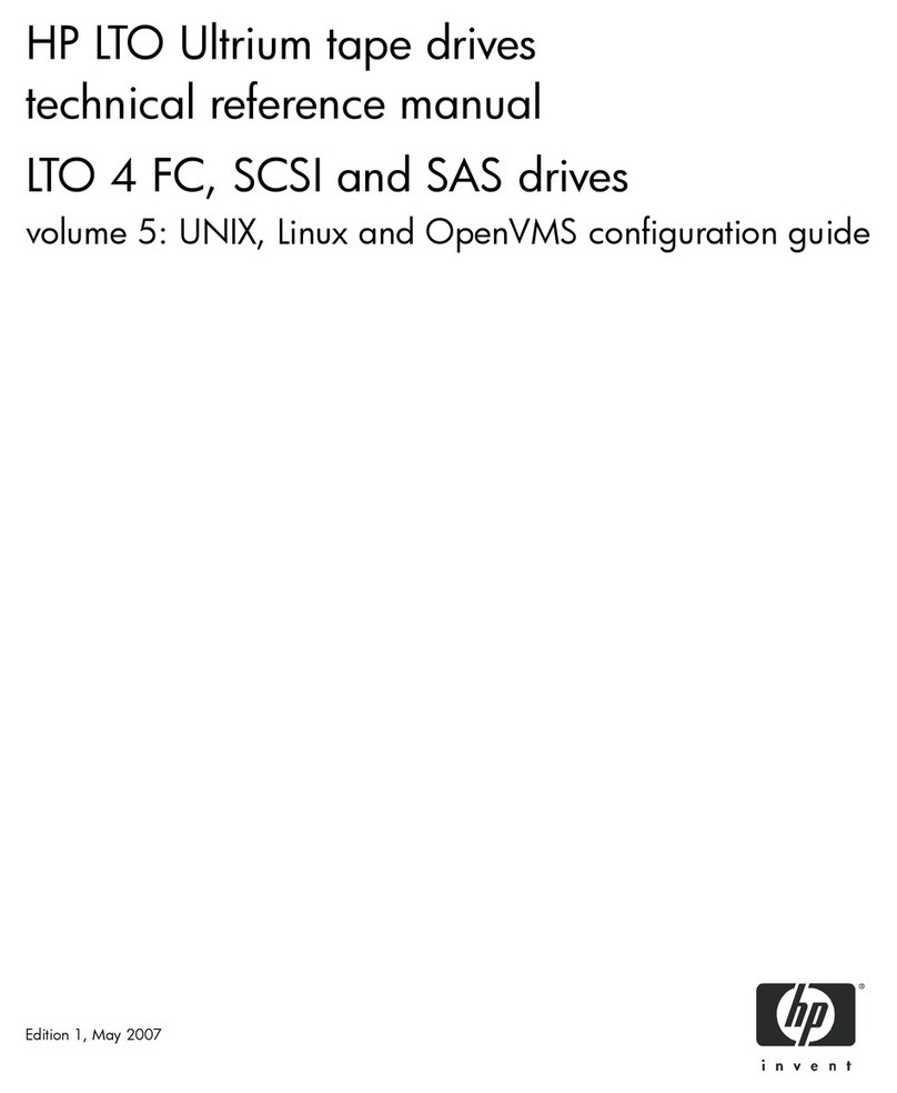 HP LTO-4 Ultrium 1760 Technical reference manual