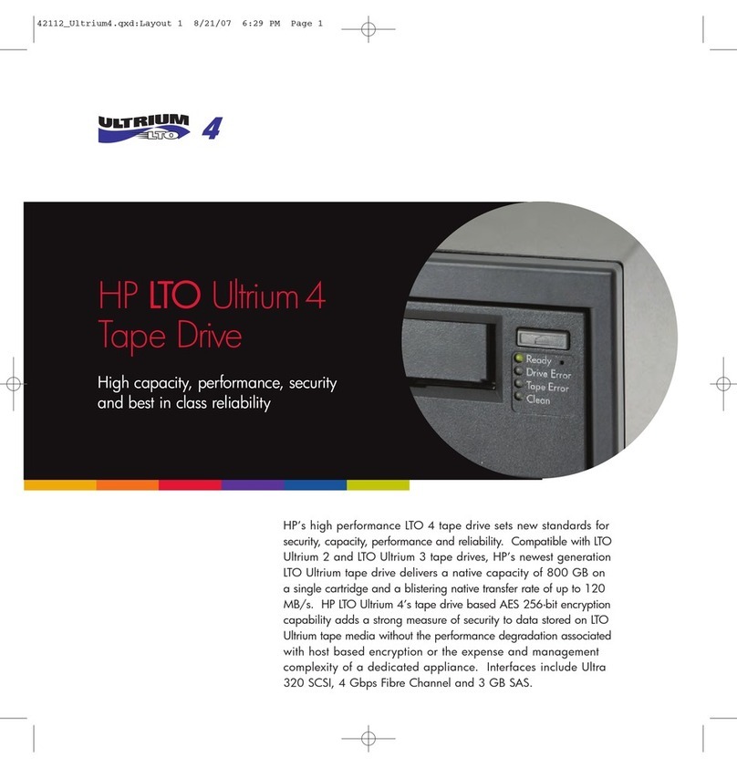 HP LTO-4 FH User manual