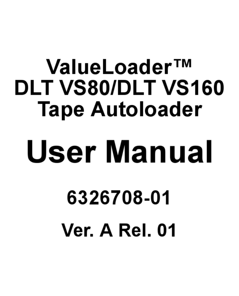 Freecom VALUELOADER DLT User manual