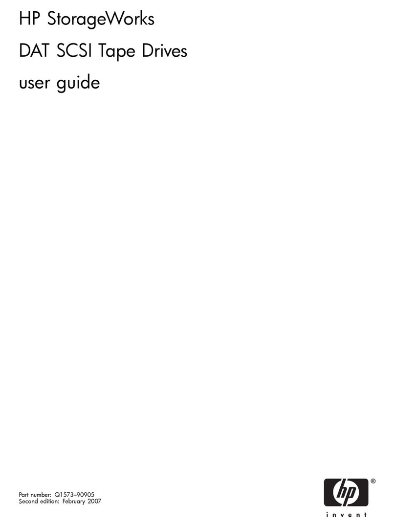 Freecom FC TapeWare DAT-72i User manual
