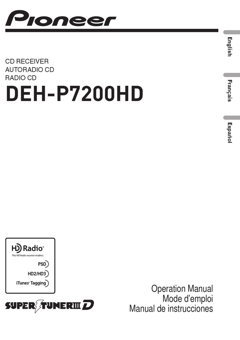 Pioneer DEH-P7200HD Operation manual