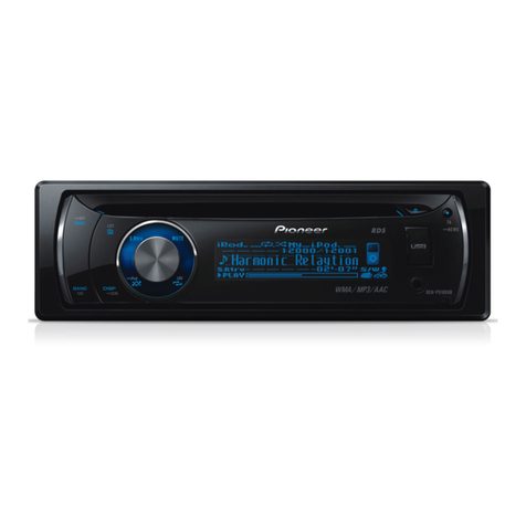 Pioneer DEH-P5100UB - Radio / CD Operation manual