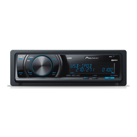 Pioneer DEH-P6000UB - Radio / CD EXPLODED VIEWS AND PARTS LIST