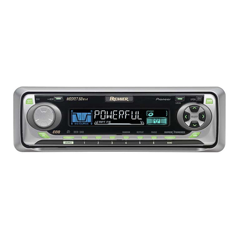 Pioneer DEH-340 Service manual