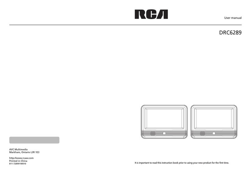 RCA DRC6289 user manual