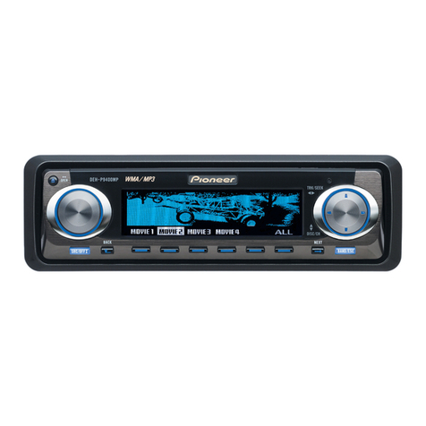 Pioneer DEH-P9400MP Operation manual