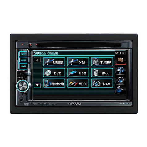 Kenwood DNX5140 - Wide Double-DIN In-Dash Nagivation User manual