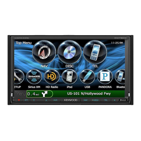 Kenwood DNX6990HD User manual