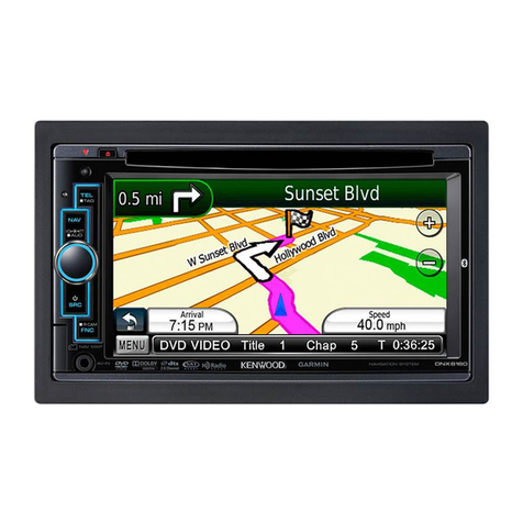 Kenwood DNX6160 User manual