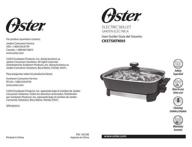 Oster CKSTSKFM05 user guide