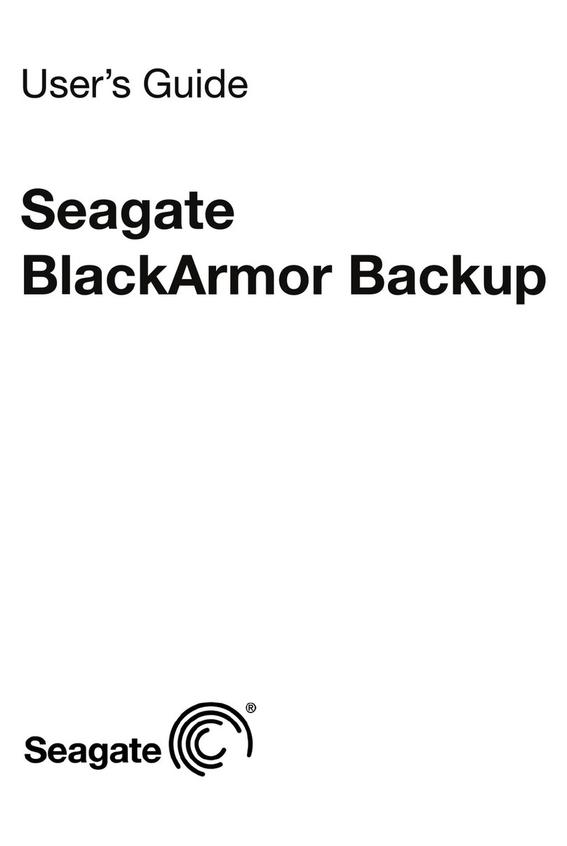 Seagate BlackArmor NAS 110 user guide