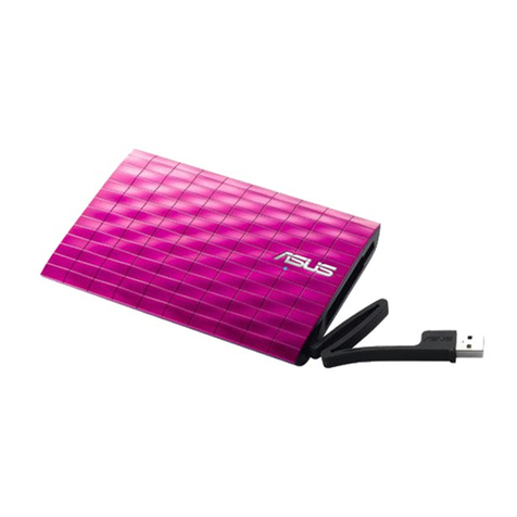 Asus KR External HDD User manual