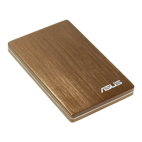 Asus AN200 External HDD User manual