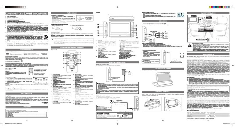 RCA DRC97383 User manual