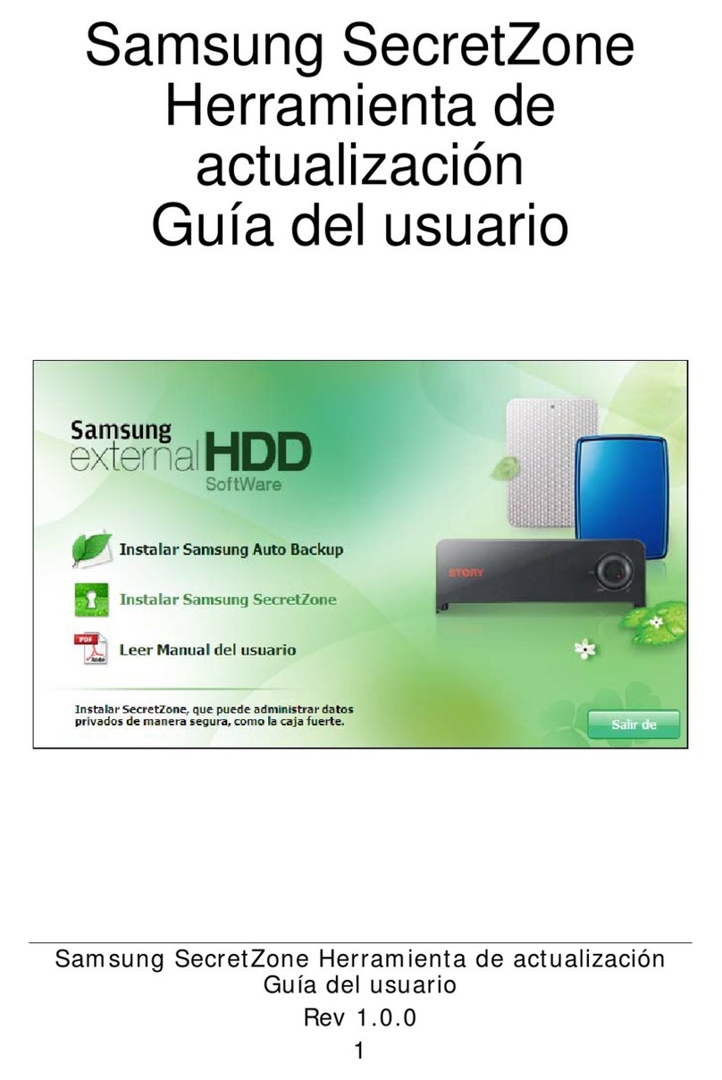 Samsung HXDU010EB - Story Station 1 TB External Hard... Quick start guide