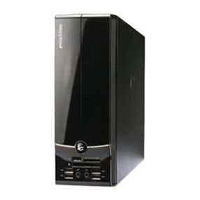 eMachines EL1852G User manual eMachines EL1852G User manual