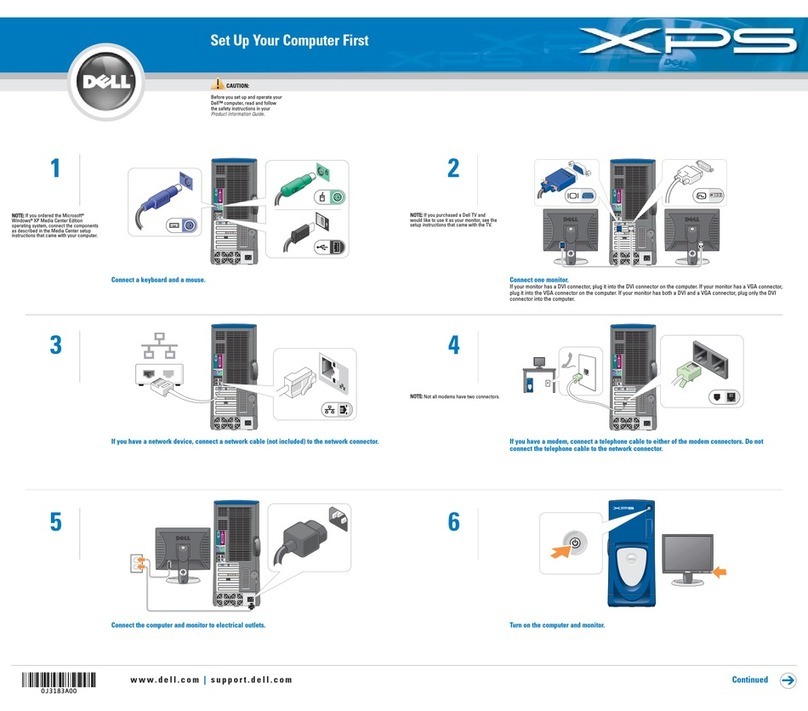 Dell XPS Gen 3 Installation and operation manual Dell XPS Gen 3 Installation and operation manual