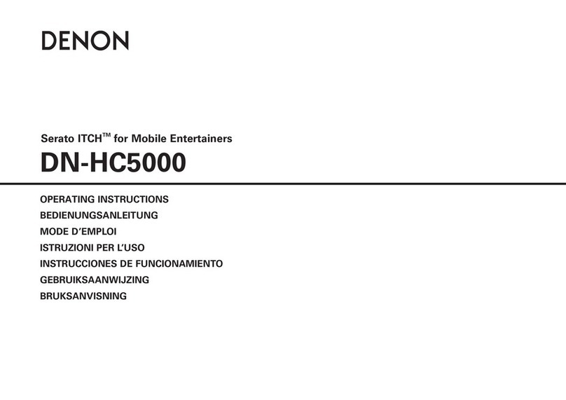 Denon DN-HC5000 - Serato ITCH Hardware/Software... User manual
