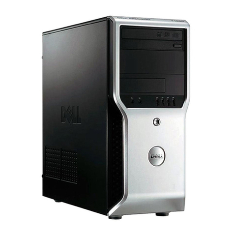 Dell Precision Workstation T1500 Owner's manual