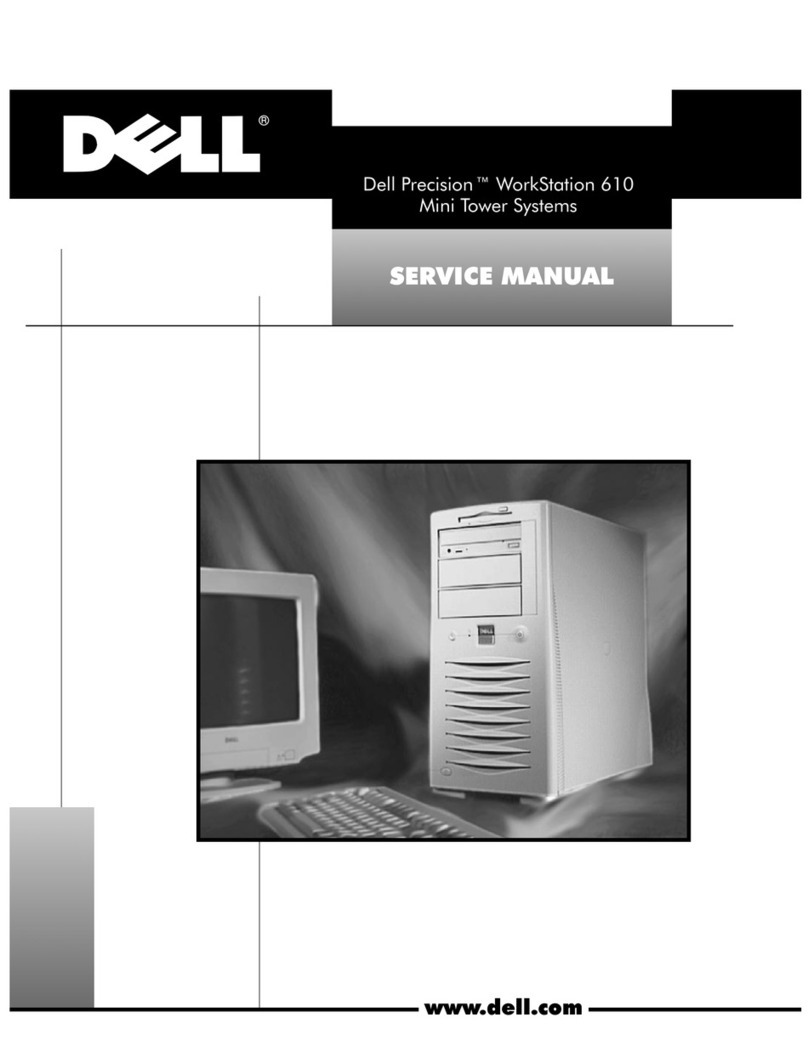 Dell Precision 610 User manual