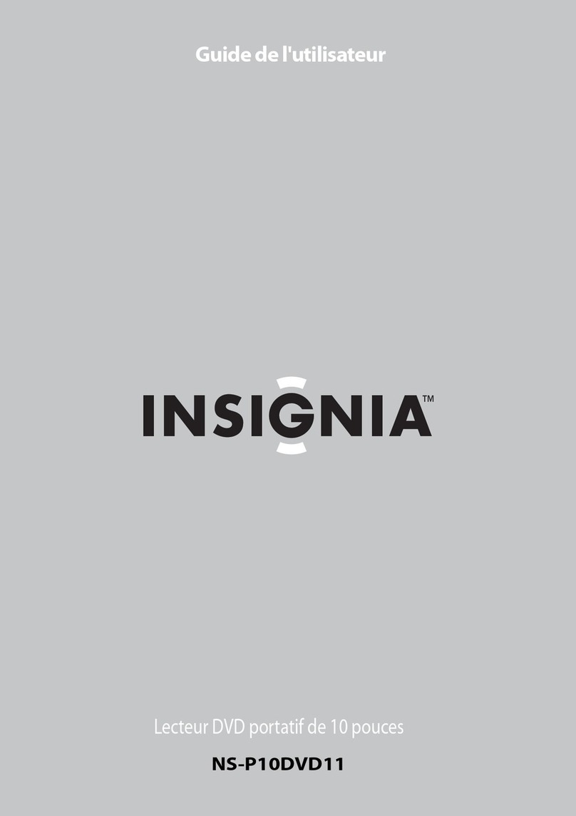 Insignia NS-P10DVD11 Quick start guide