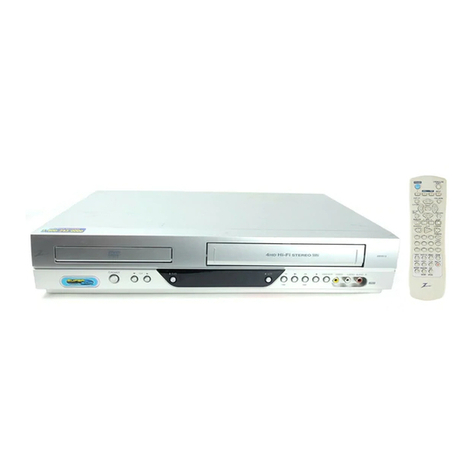 Zenith XBV613 - DVD/VCR Combination User manual