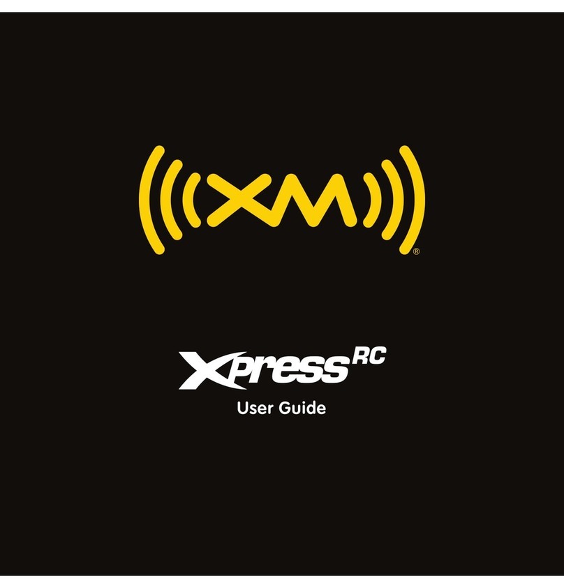 XM XpressRC - XM Radio Tuner User manual