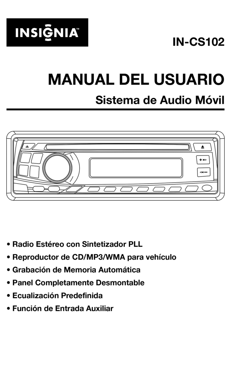 Insignia IN-CS102 user manual