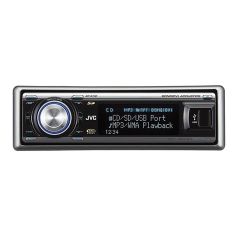 JVC KD-S100 - CD Receiver User manual
