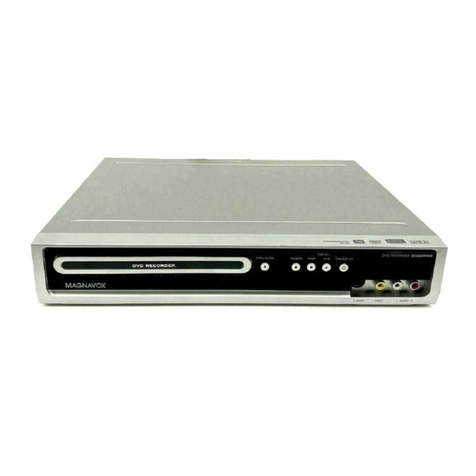 Magnavox ZC320MW8 - DVD Recorder With TV Tuner User manual