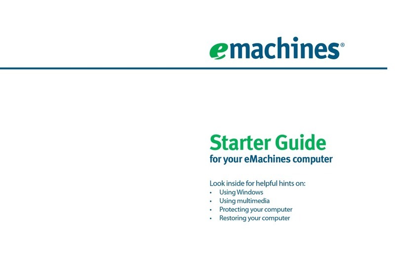 eMachines S3649 Starter Guide
