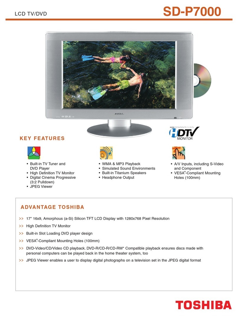 Toshiba SD-P7000 User manual