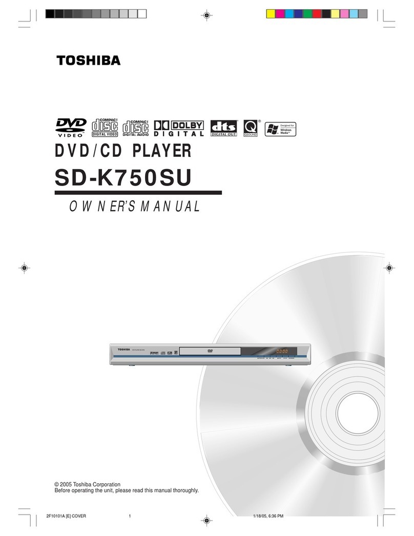 Toshiba SD-K750SU2 User manual