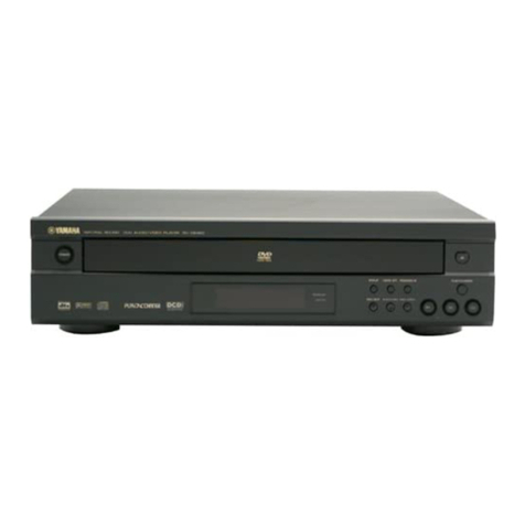 Yamaha DV-C6480 - Progressive-Scan DVD Player User manual