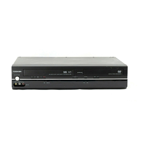 Toshiba SDV398 User manual