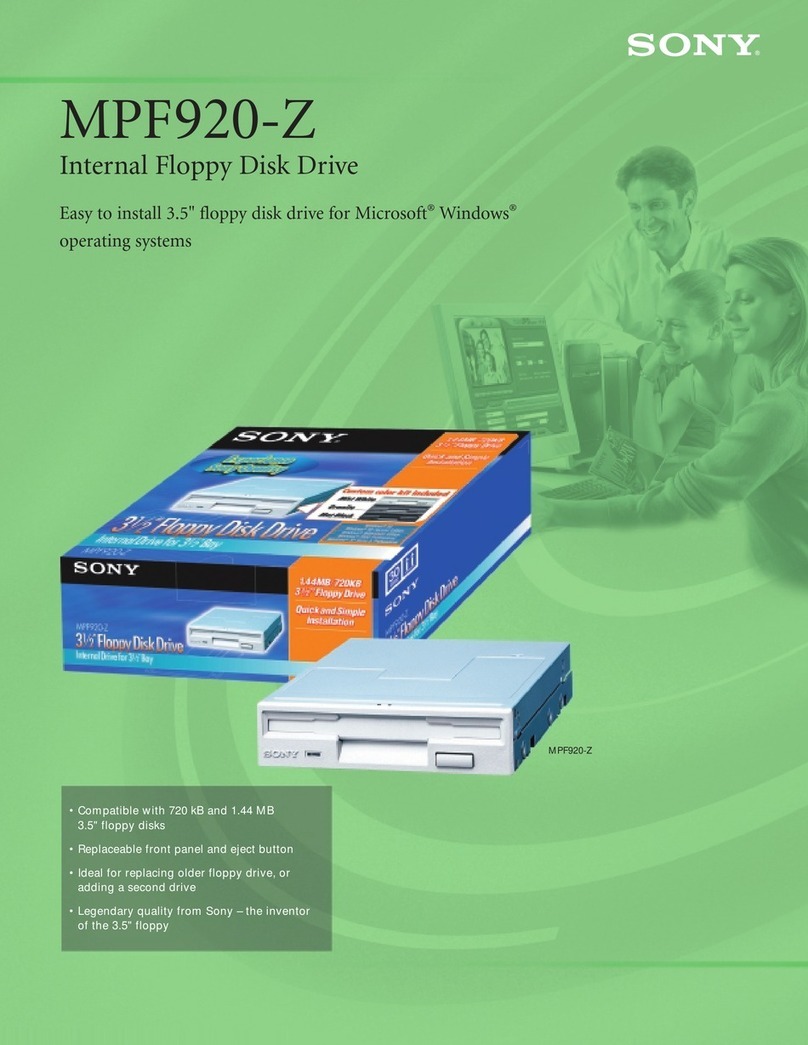 Sony MPF920-Z User’s Guide User manual Sony MPF920-Z User’s Guide User manual
