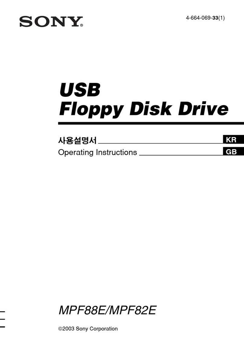 Sony M-PF88E User manual