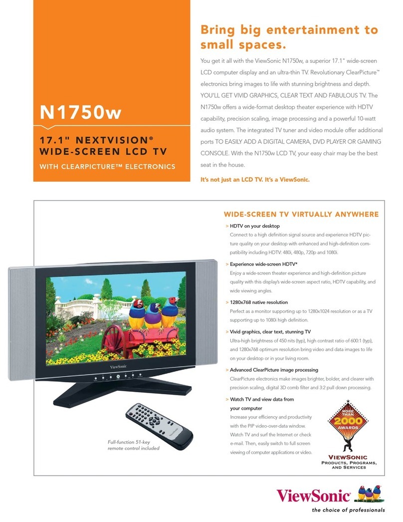 ViewSonic N1750W User manual