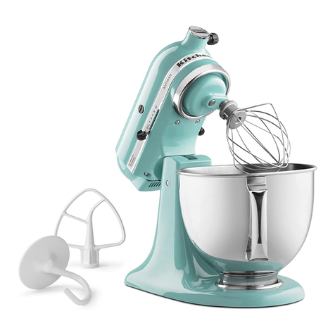 KitchenAid 5-qt. - Pro 500 Series Stand Mixer User manual
