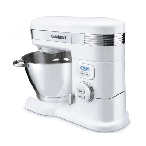 Cuisinart SM-55 - Stand Mixer User manual