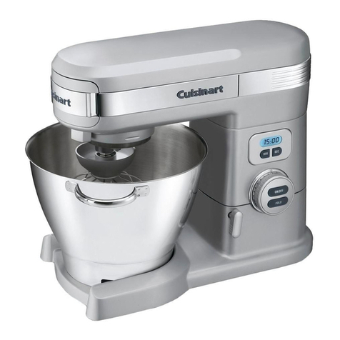 Cuisinart SM-55BK - 5 - Stand Mixer Operational manual