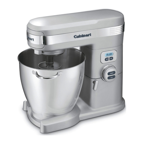Cuisinart SM-70 - Stand Mixer - SM-PM Pasta-Maker... User manual