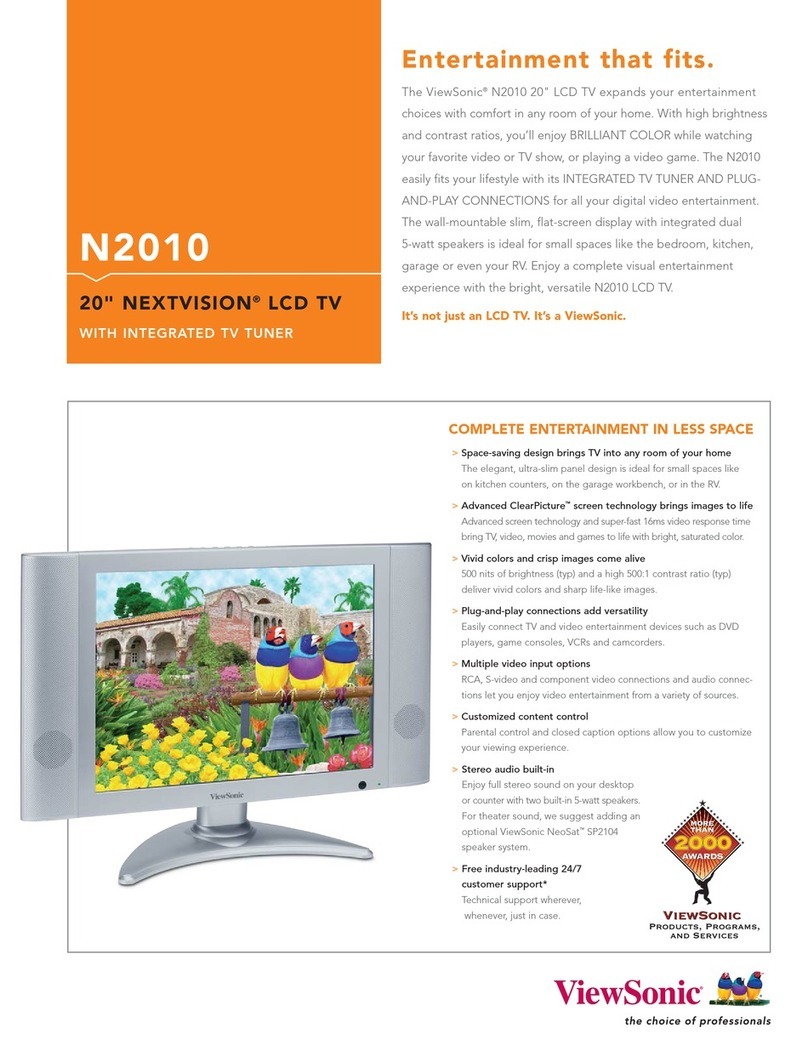 ViewSonic N2010 User manual