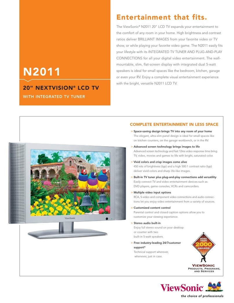 ViewSonic N2011 User manual