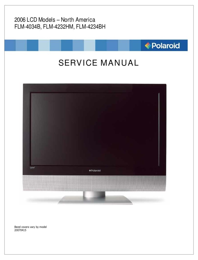 Polaroid FLM-4234BH Service manual