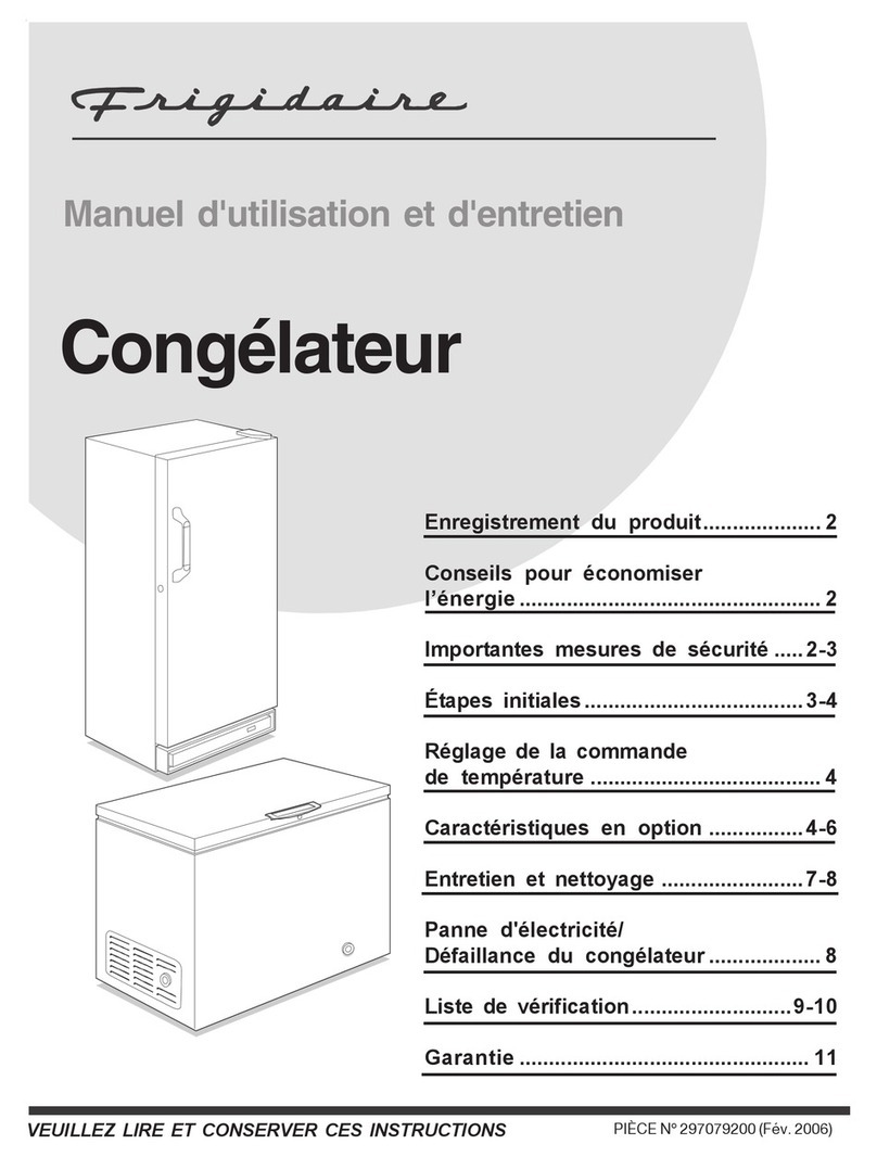 Frigidaire FFCH13M2MW Manuel d’utilisation et d’entretien